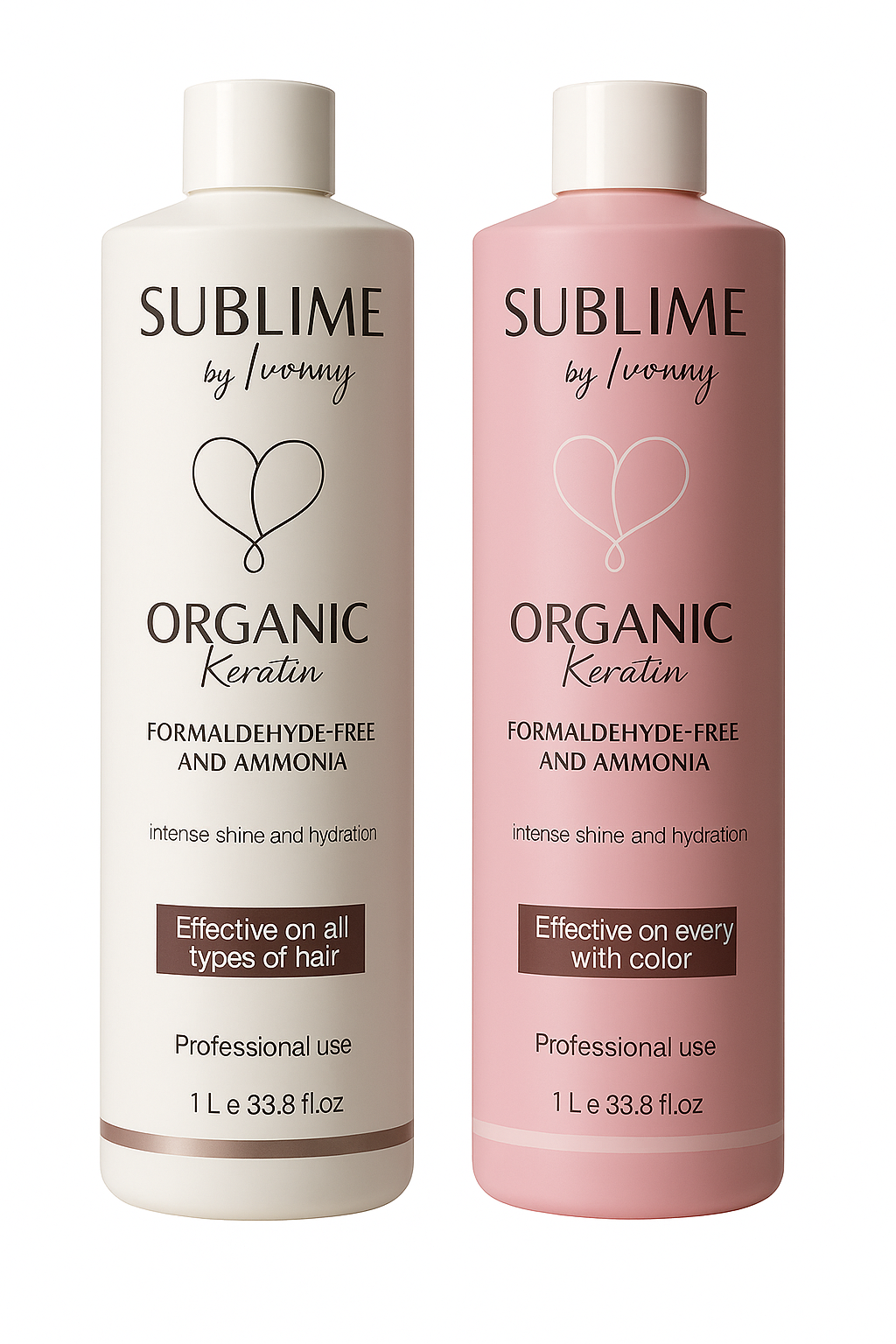 KERATIN SMOOTH BLOND - KERATIN PINK GLOSS
